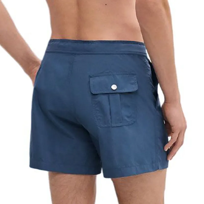 HERMES Swimming Shorts Men's Blue-2