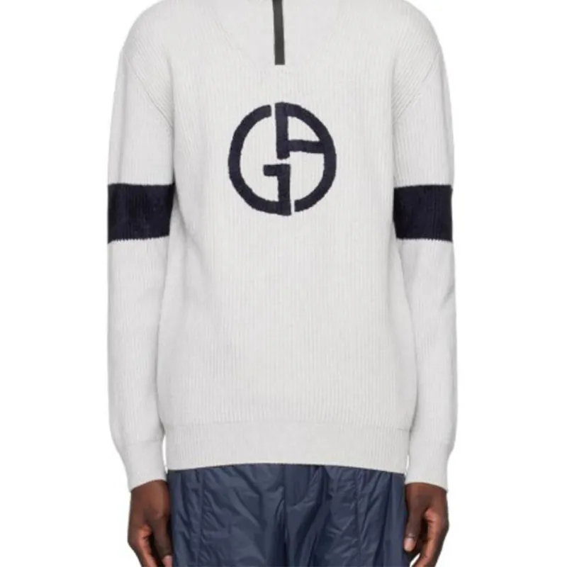 GIORGIO ARMANI Sweater Men's White-4