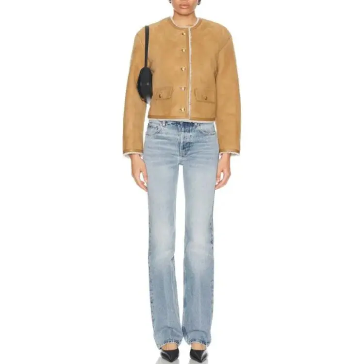 NILI LOTAN Jackets Coats Women's Tan-3