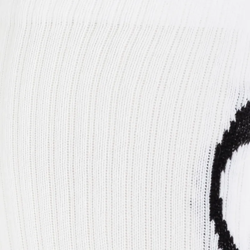 Balenciaga Tracksuit Loop Socks 'White/Black'-2