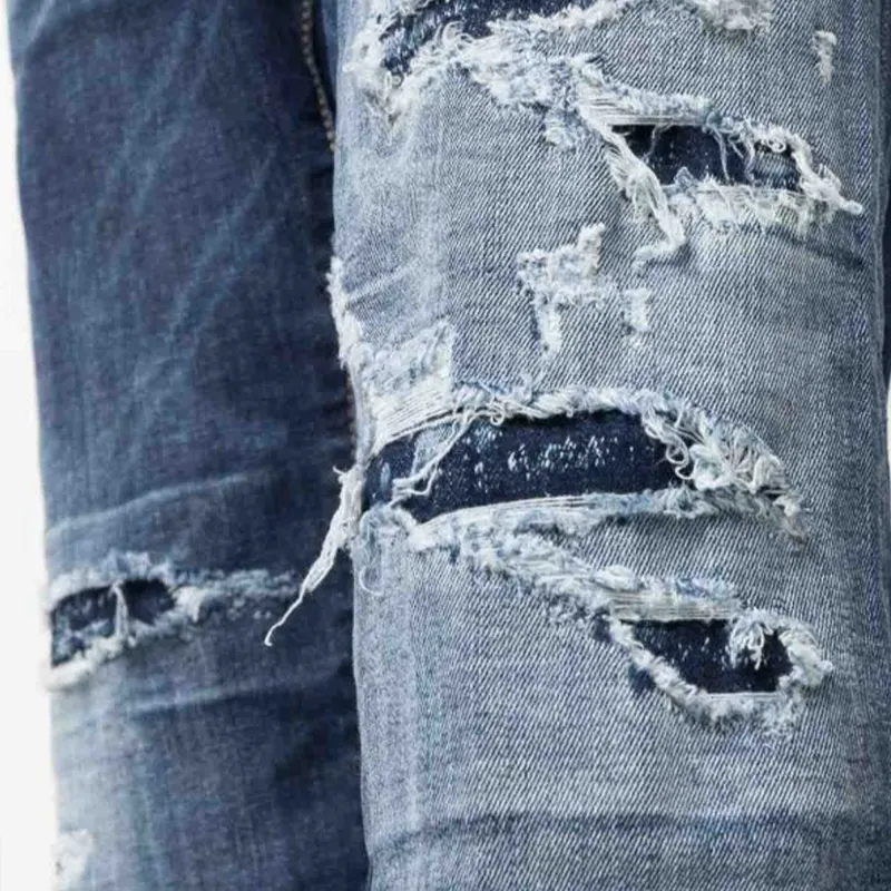 DSQUARED 2 Ripped Faded Straight leg Jeans-9