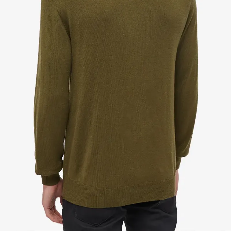 BALMAIN FW22 Sweater Men's Olive Green-4