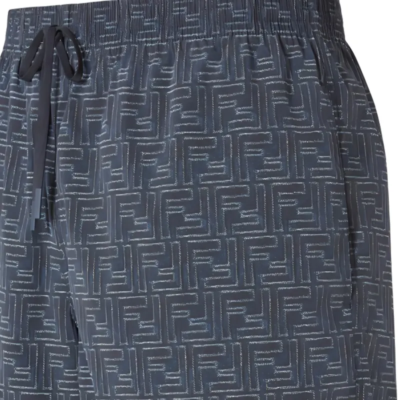 FENDI Monogram Swim Shorts-2