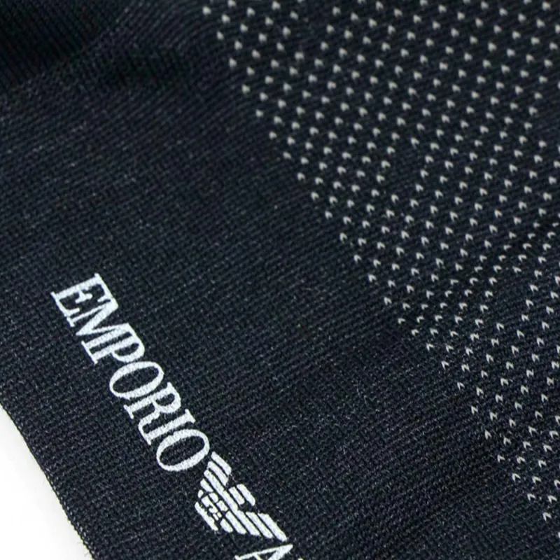 EMPORIO ARMANI Mid Calf Socks Men's Black-1