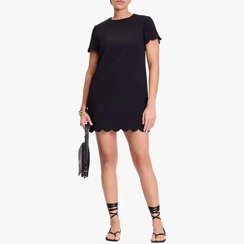 Kate Spade Short Sleeved Dress Women's Black-1