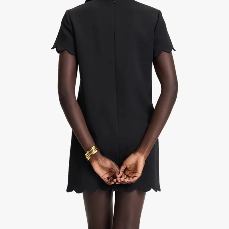 Kate Spade Short Sleeved Dress Women's Black-3