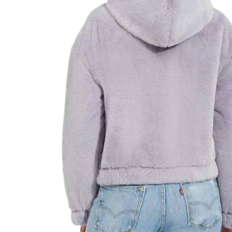UGG Velvet feel Coat Women's Light Purple-3