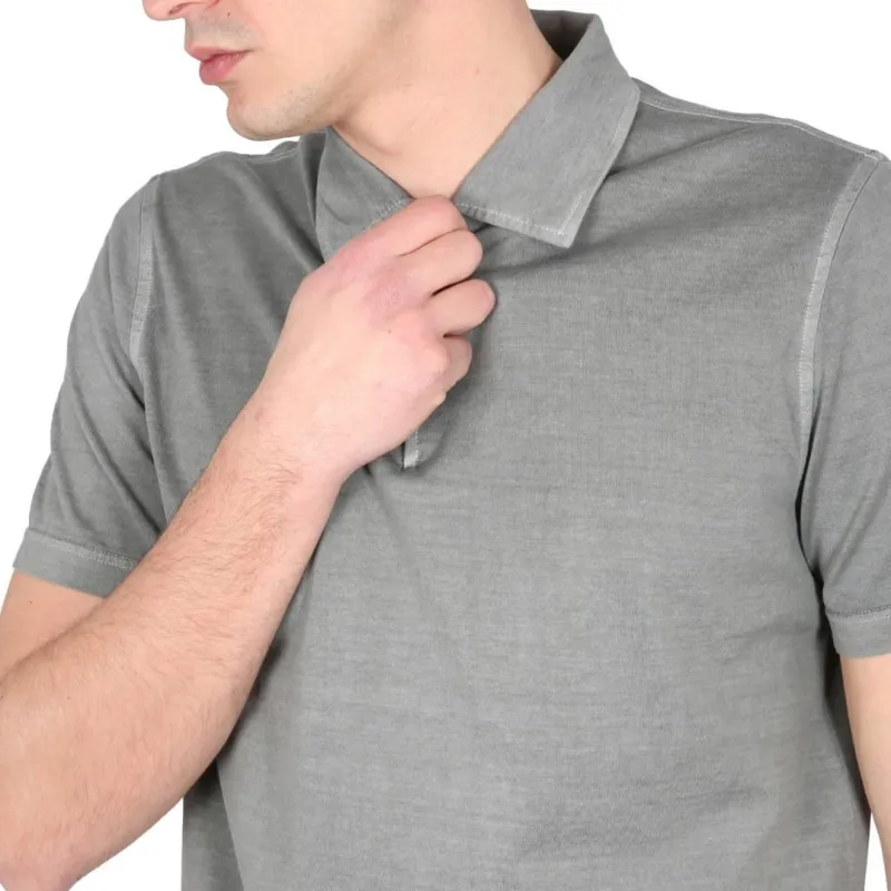 ASPESI Reglar Fit Short Sleeved Polo Shirt-3