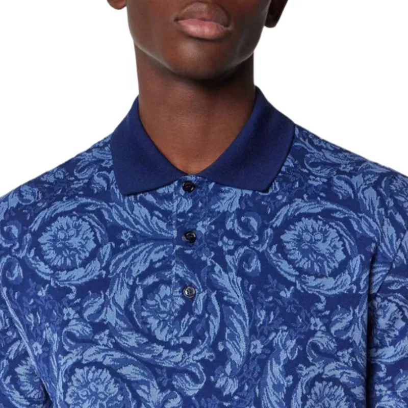 VERSACE Barocco Polo Shirt-4