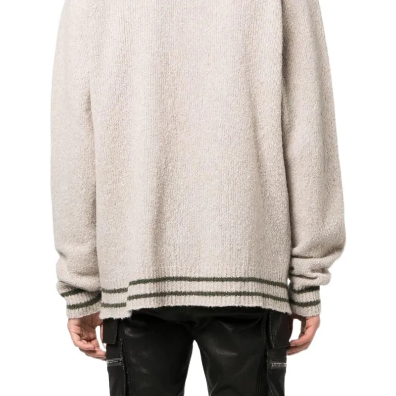 BALMAIN Cashmere Sweaters Men Beige-4