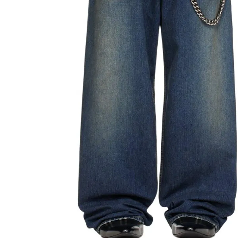 Balenciaga Jeans Men Blue-2