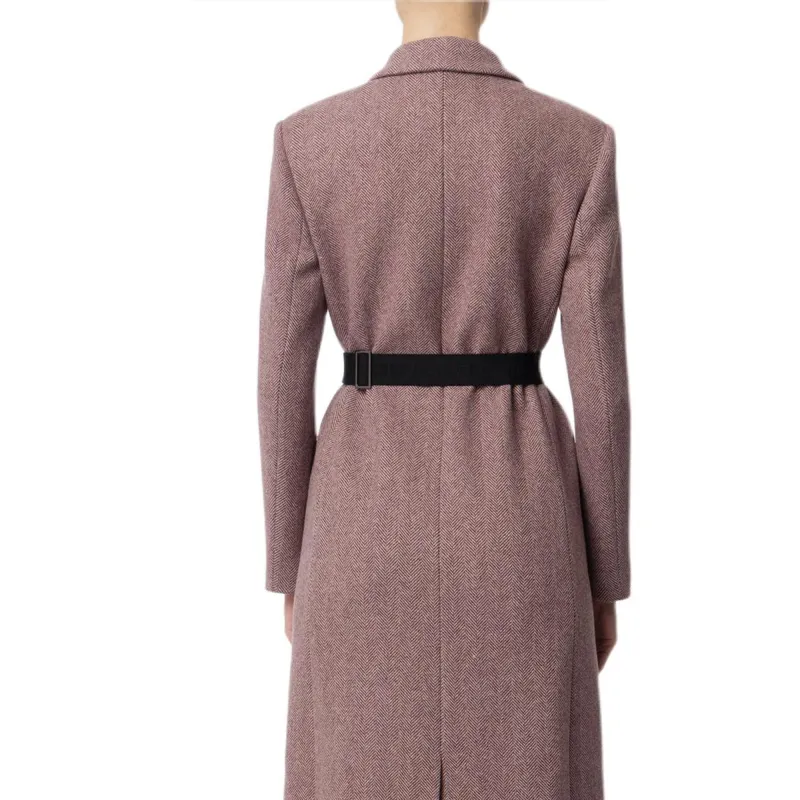 Elisabetta Franchi Coats Women's Red Black-3