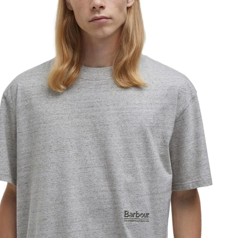 BARBOUR SS25 T Shirt Men's Dusty Gray-4