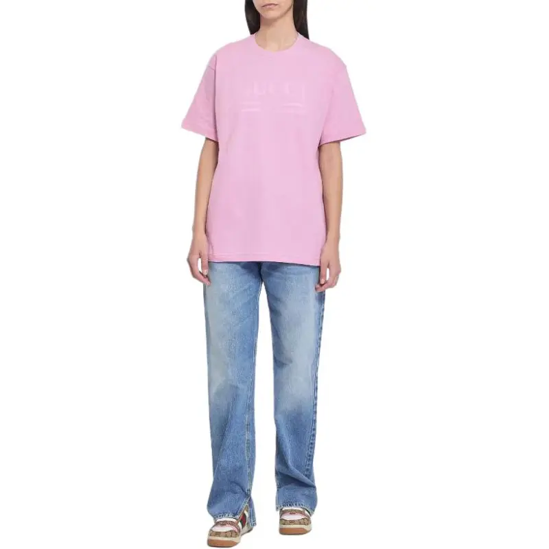 GUCCI T Shirts Women's Pink-2