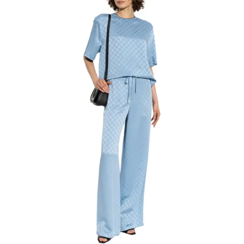 GUCCI T Shirts Women's Blue-3