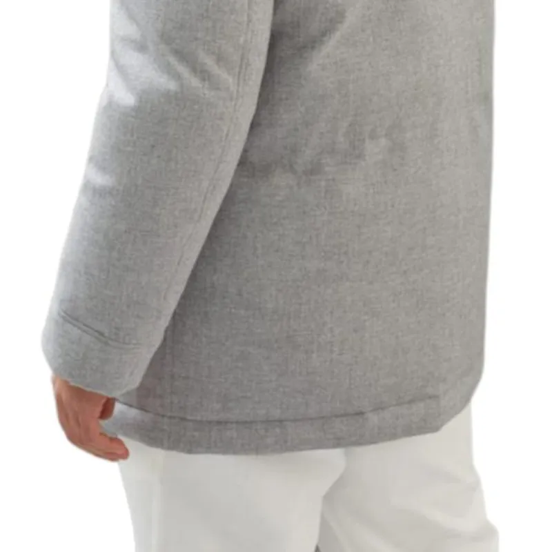 Brunello Cucinelli Coat Men's Light Gray-6