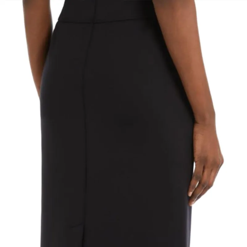MaxMara Casual Long Skirt Women's Black-4
