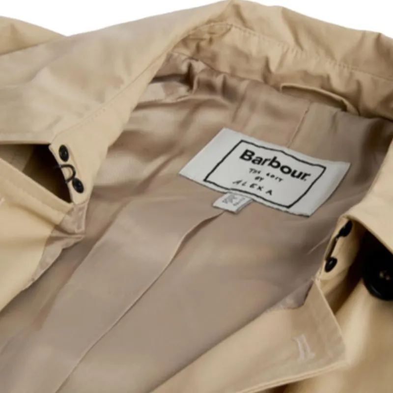 BARBOUR X Alexa Chung Harley Trench Coat-6