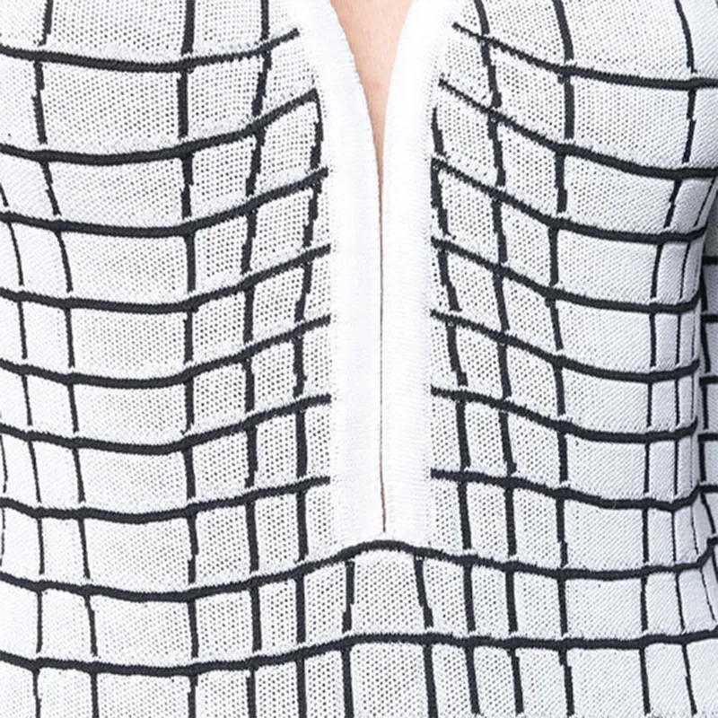 BALMAIN Long Sleeved Dress Women's White-4