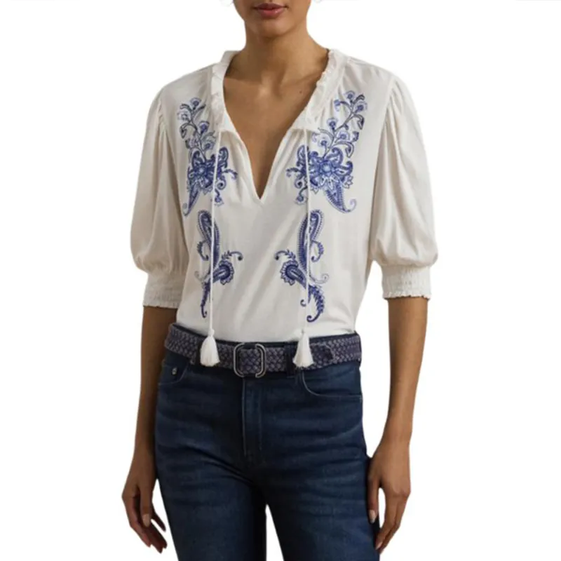 LAUREN RALPH LAUREN FW25 Shirt Women's White-1