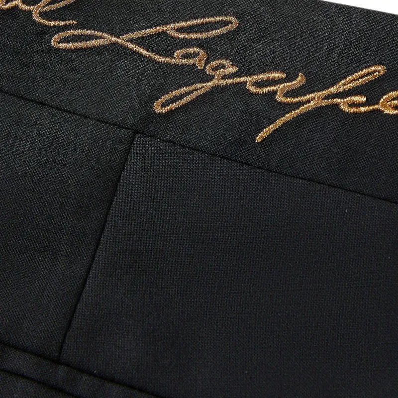 KARL LAGERFELD Suit Trouser Men's Black-3