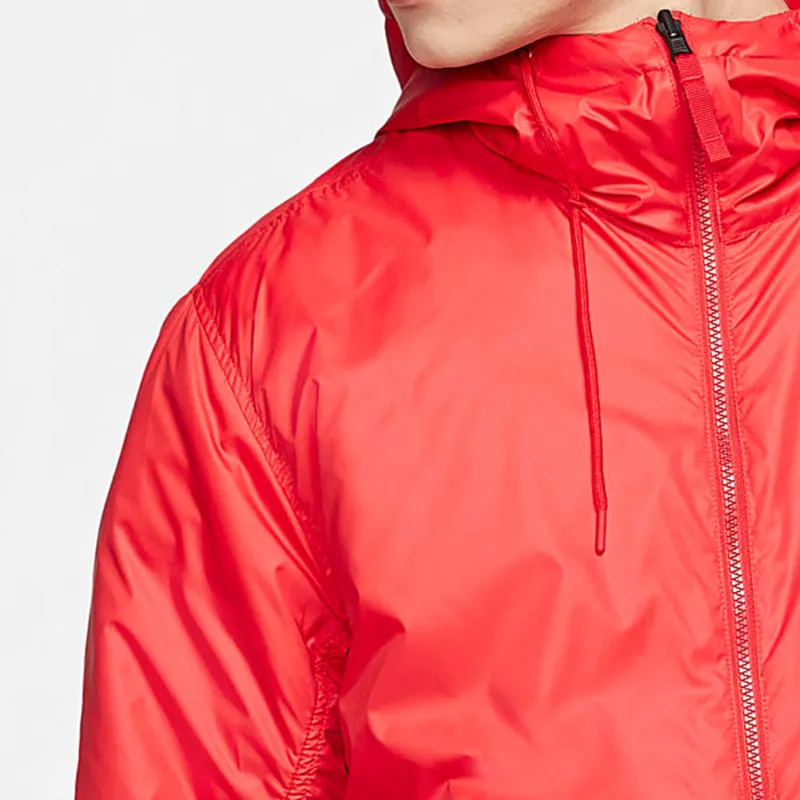 Nike Puffer Jackets Men Red-4