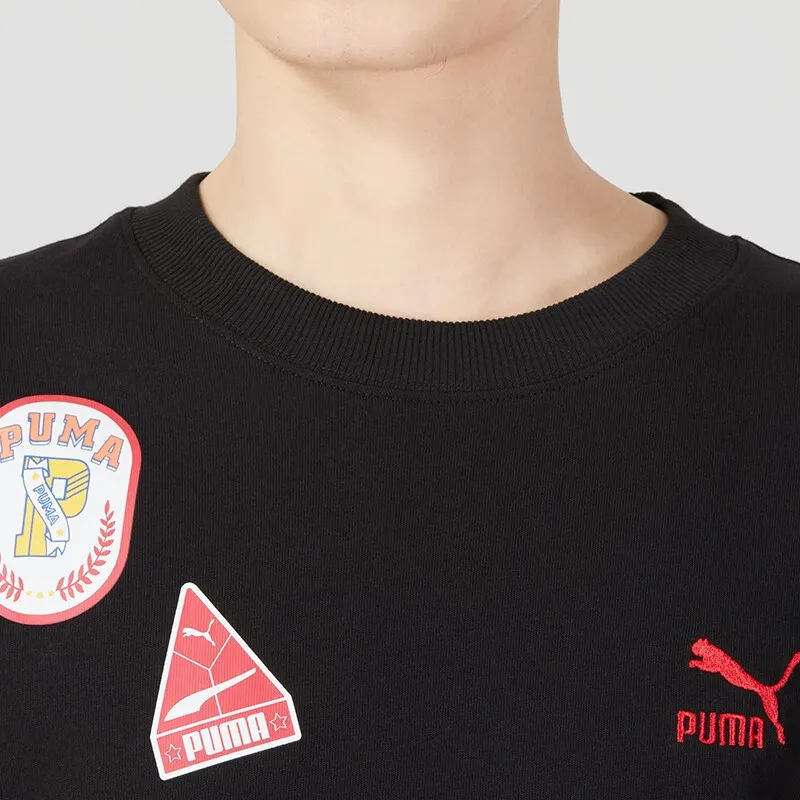 PUMA T Shirts Unisex Black-5