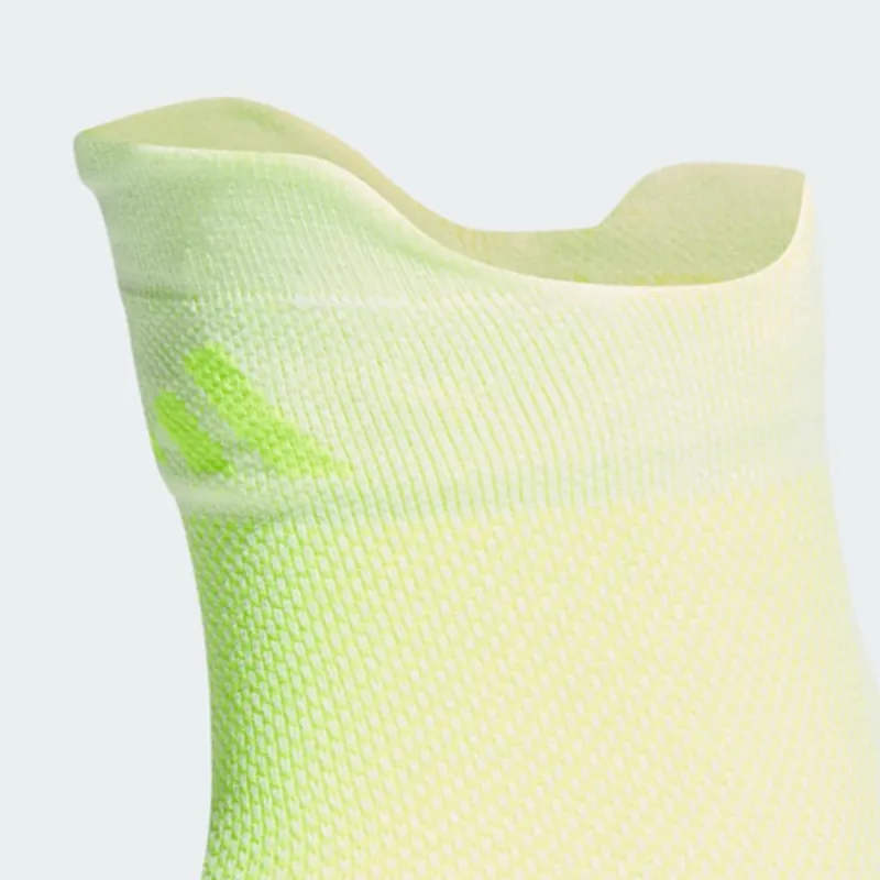 Adidas RUNXADIZERO 1PP Mid Calf Socks Unisex 1 Pack Yellow-3