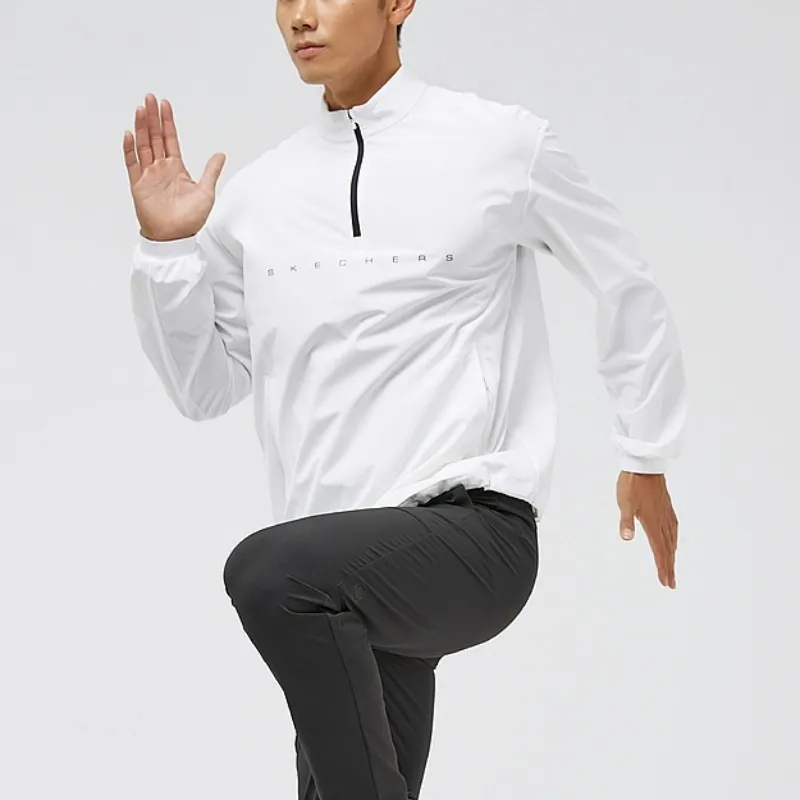 Skechers GODRI Jackets & Coats Men's Bright White-5