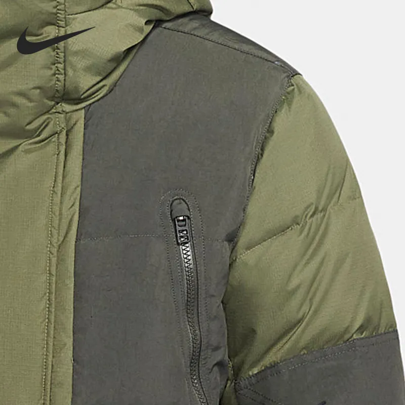 Nike Down Jacket Men's Dark Green-4