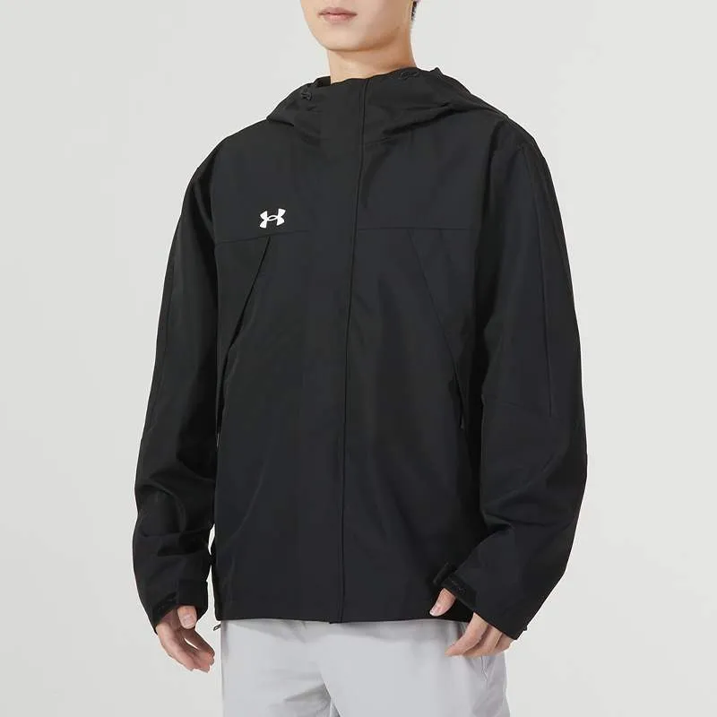 Under Armour Jackets Coats Men's Black Comes With Survival Wristbands-4