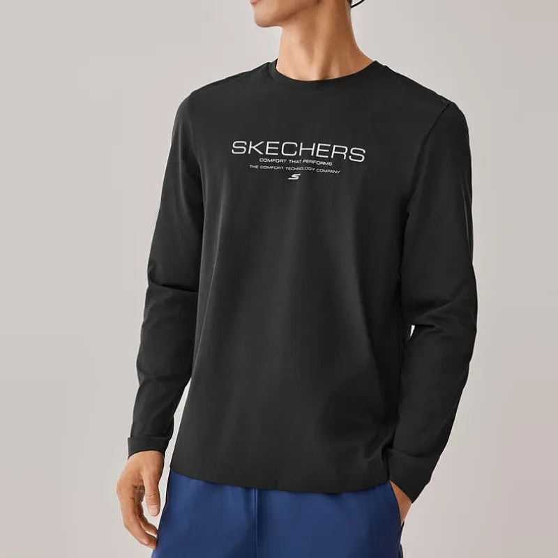 Skechers T Shirt Men's Carbon Black-2