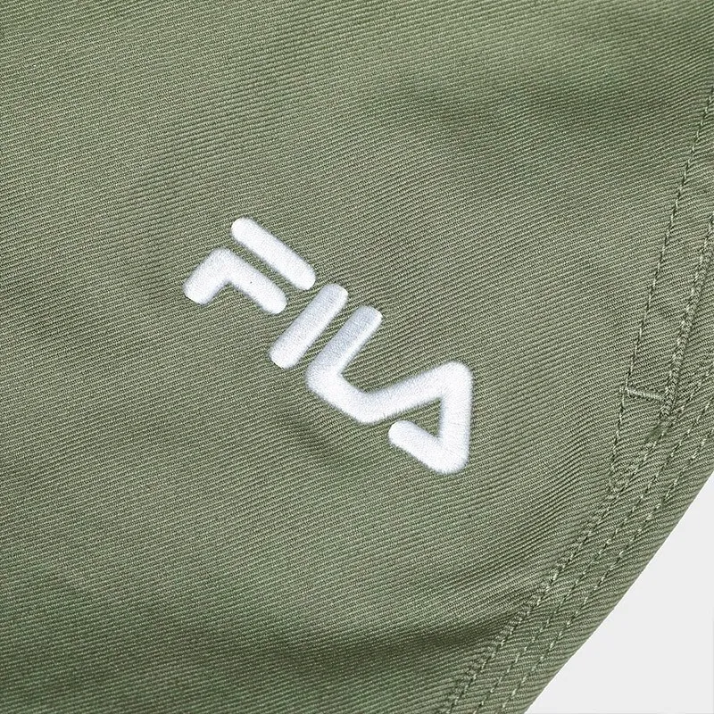 FILA Casual Pants Men Military Green-4
