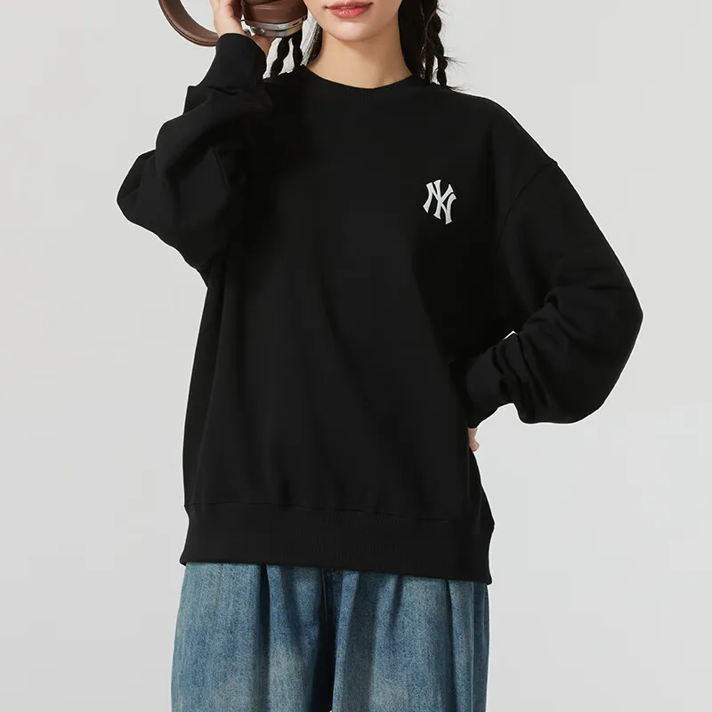 MLB New York Yankees Sweatshirt Unisex Black-4