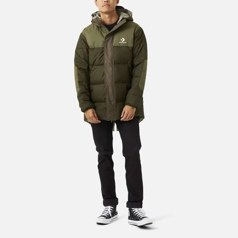 Converse Down Jacket Men's Green-2