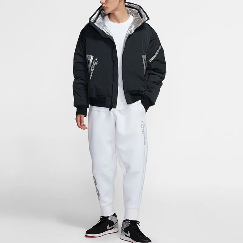 Jordan Down Jackets Men Black-2