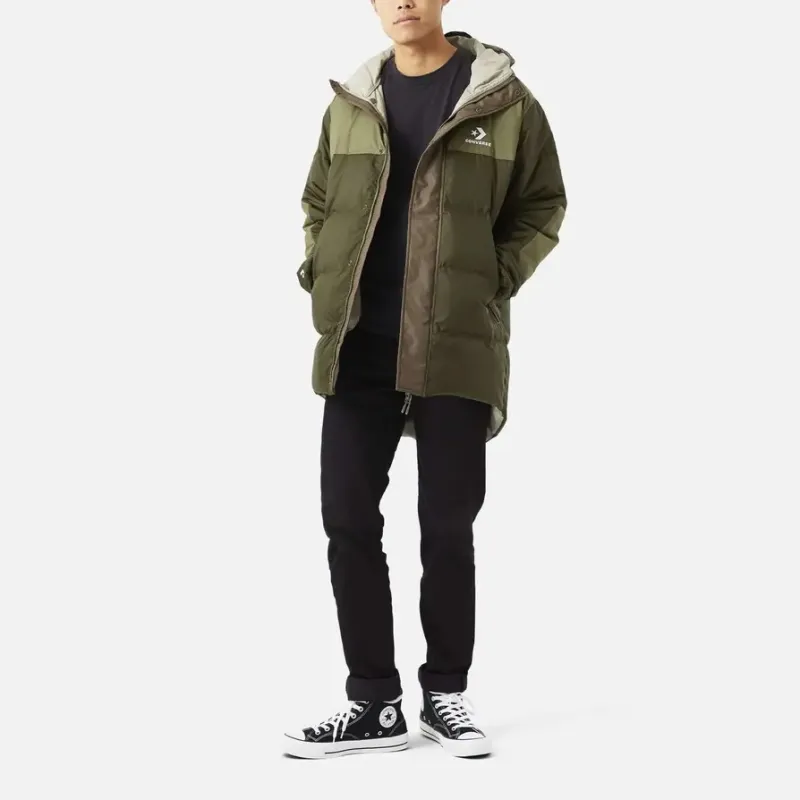 Converse Down Jacket Men's Green-3