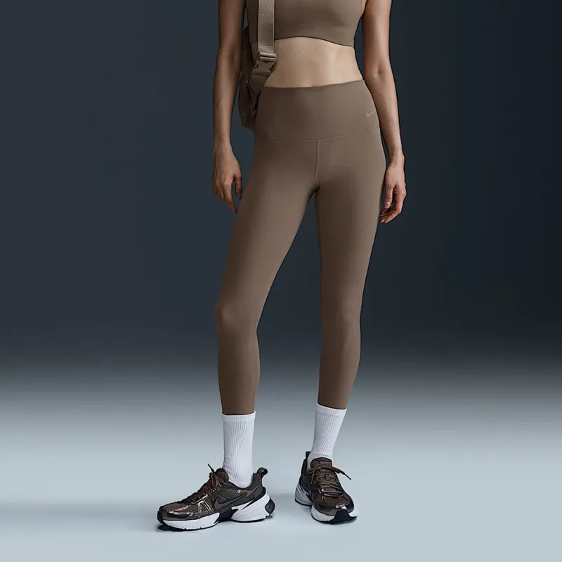Nike Zenvy AS W NK DF HR 7/8 TGHT Casual Pants Women's Brown-2