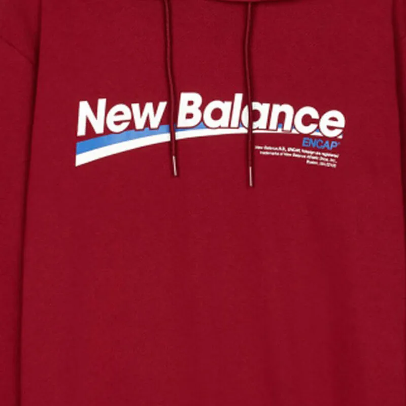 New Balance Sweatshirts Unisex Burgundy-2