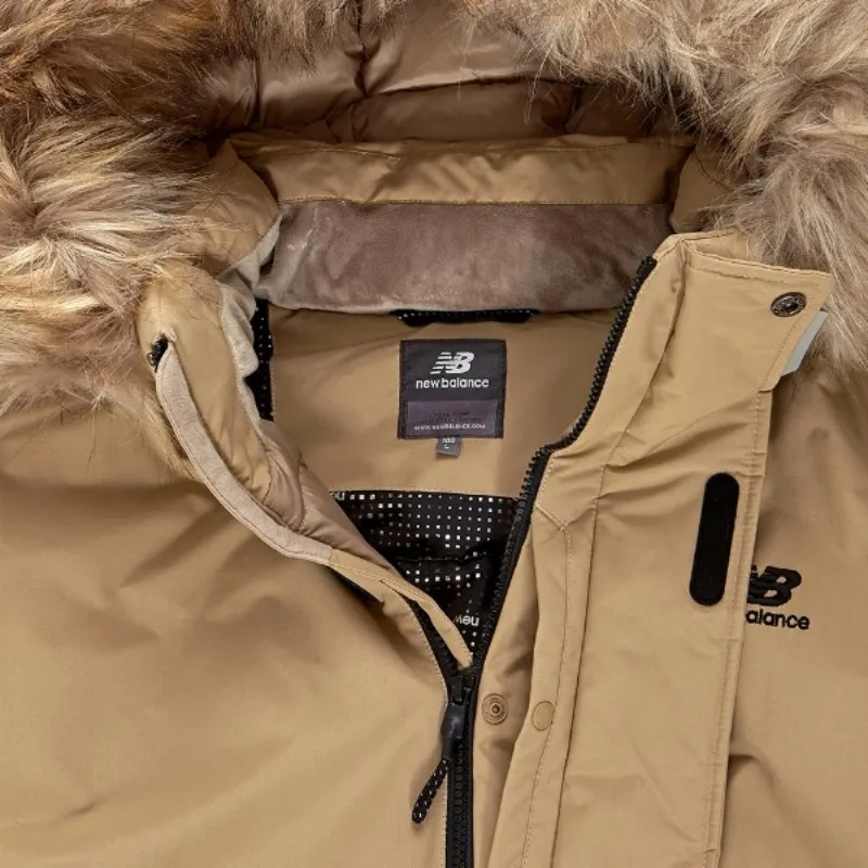 New Balance Jackets Men Light Brown-4