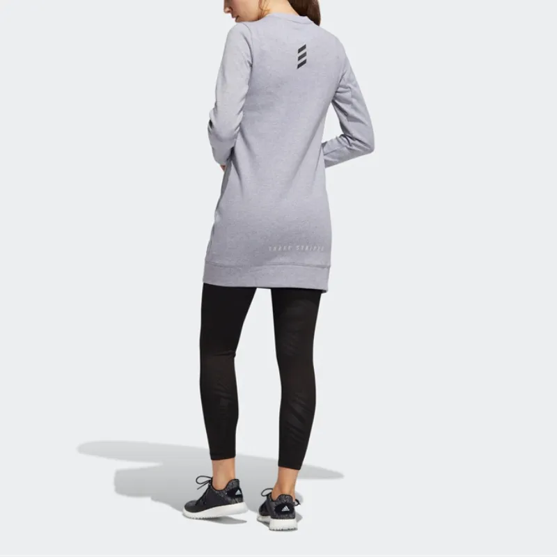 Adidas X W CREW SW Sweatshirt Women's Gray-4