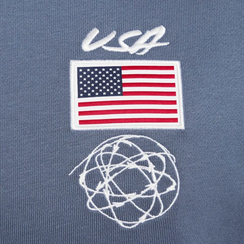 Nike Usa Solo Men's Nike Dri FIT Adv Breaking Crew Neck Sweatshirt-5