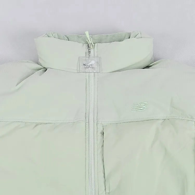 New Balance Sports Life Collection FW24 Down Jacket Unisex Light Green-4