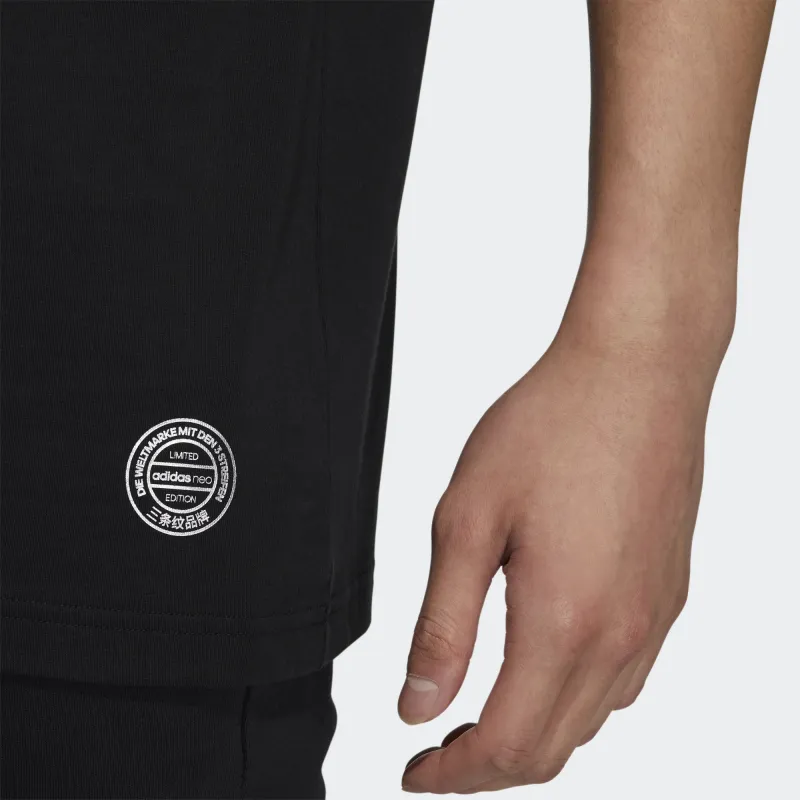 Adidas Neo T Shirts Men Black-4
