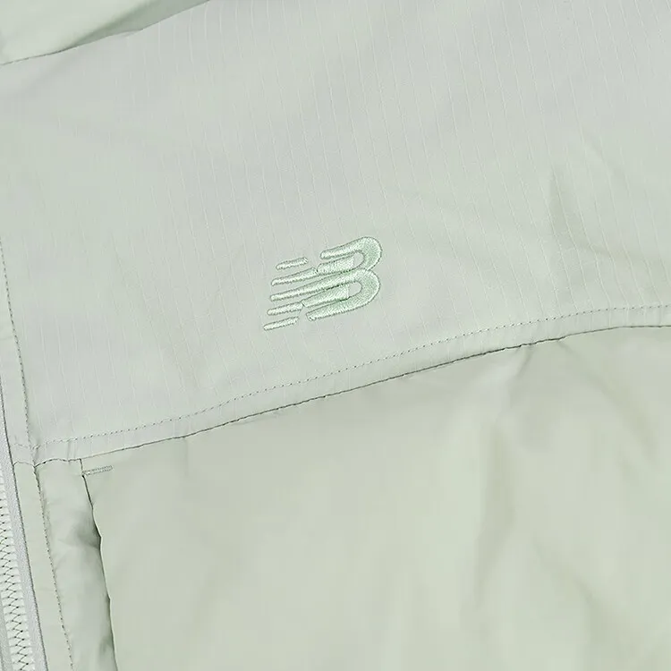 New Balance Sports Life Collection FW24 Down Jacket Unisex Light Green-3