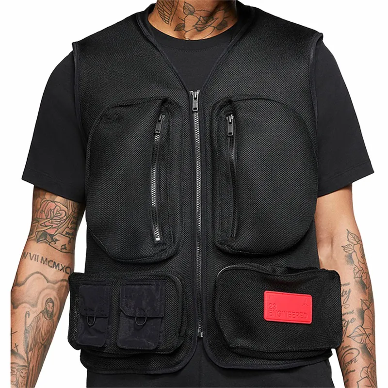 Jordan Vests Men Black-2