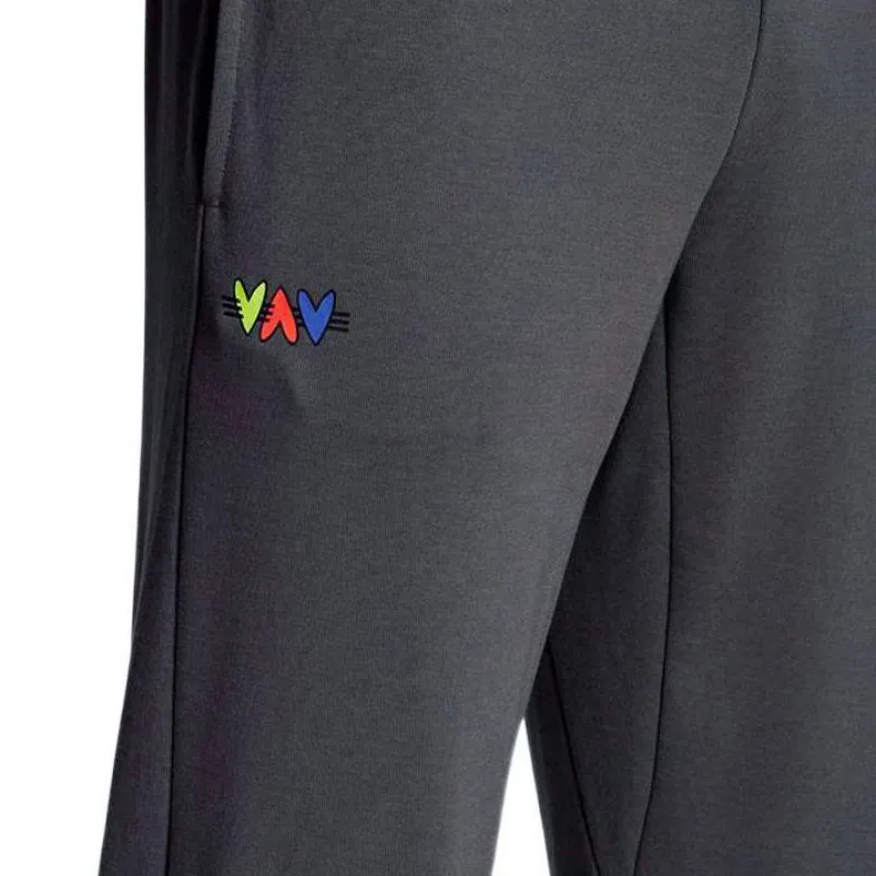 Adidas Knitted Sweatpants Men Light Gray-5
