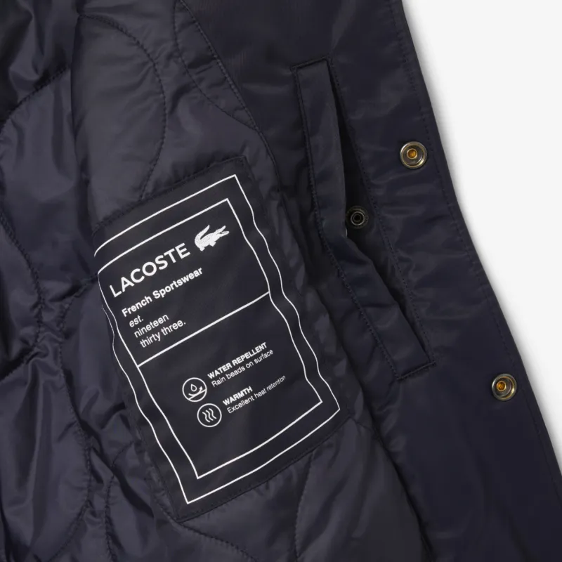 LACOSTE Logo Bomber Jacket-3