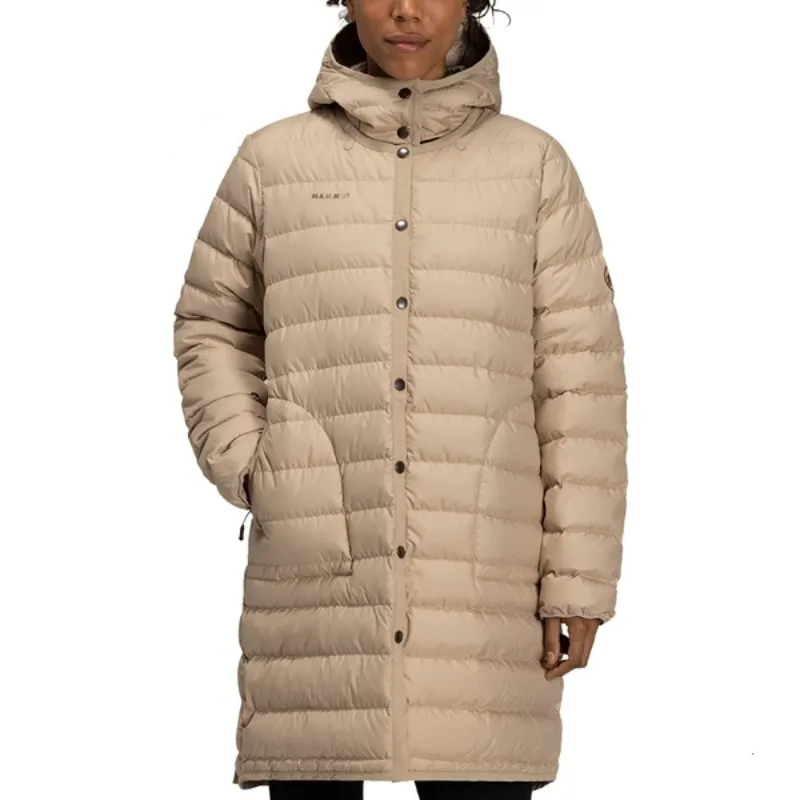MAMMUT Seon Down Jacket Unisex Khaki With Necklace-2