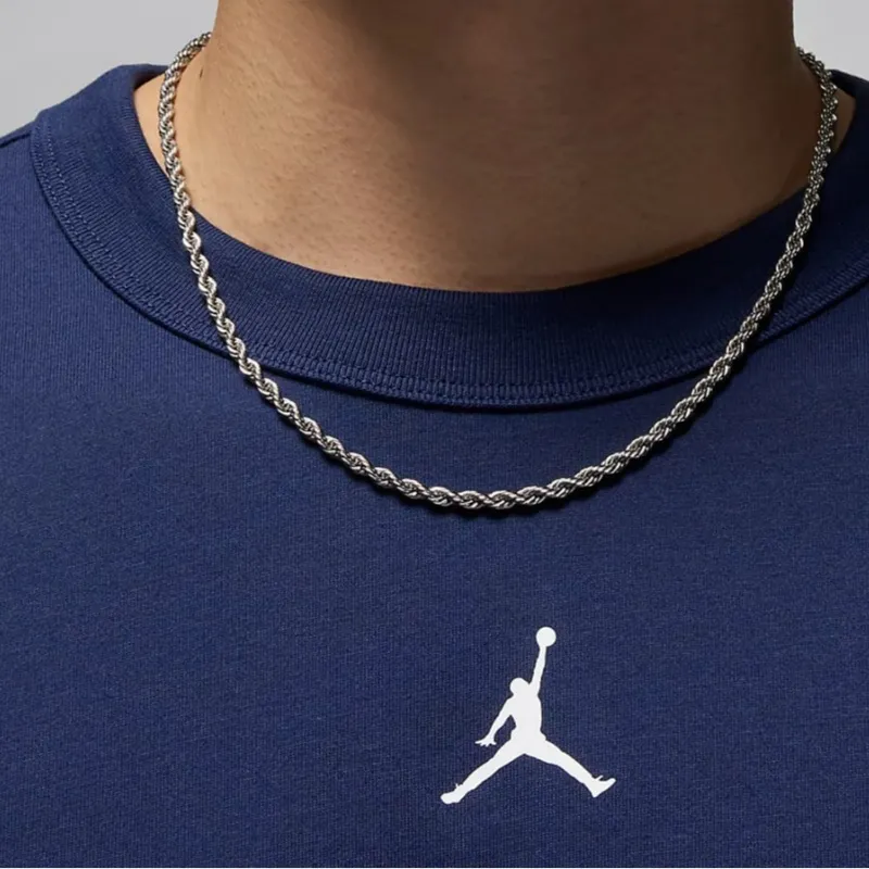 Jordan Sport T Shirt Men's Marine Blue-3